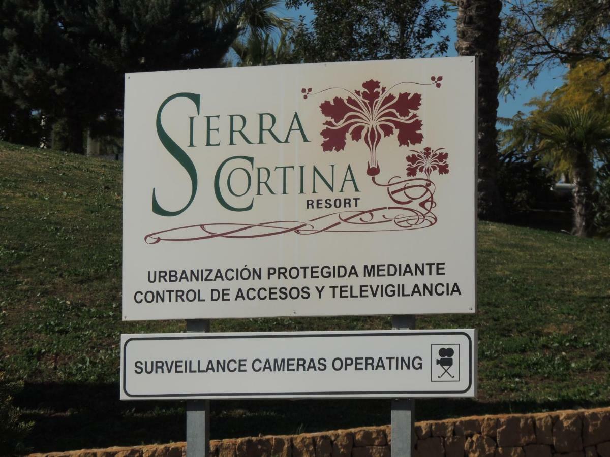 Sierra Cortina Resort Finestrat Exteriör bild